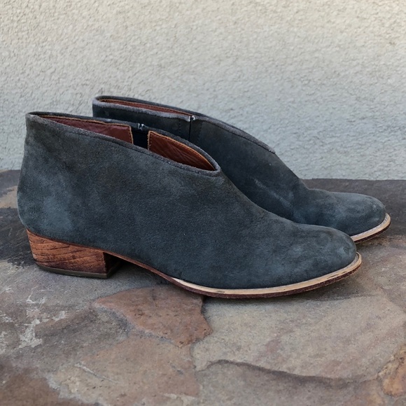 Rachel Comey Shoes - Rachel Comey olive suede ankle booties